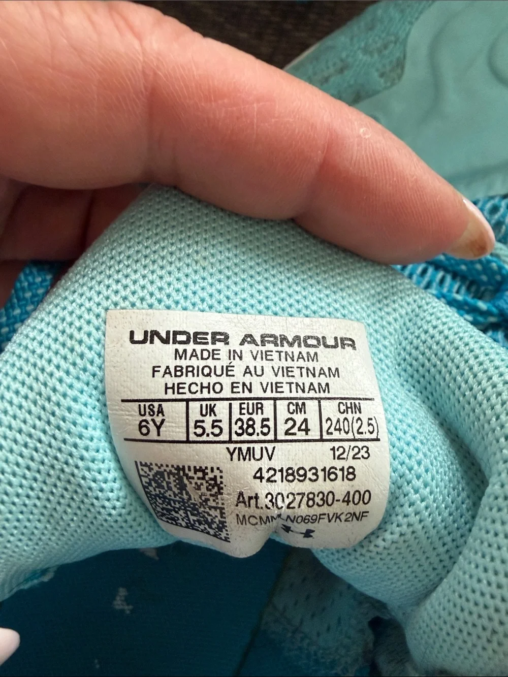 Light Blue youth Stephen Curry Athletic Sneakers - Breathable Comfort